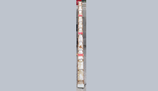 1542903 - BOITIER ATTENTE PROFILARC 2 COUVERCLE CARTON 60XD6 70MM 2,40M E=200