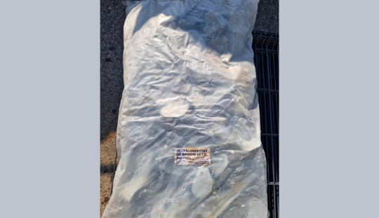 271060841 - TALONETTE PEHD AVEC POINTES 25CM GRISE 1CTALC25 75U/SAC