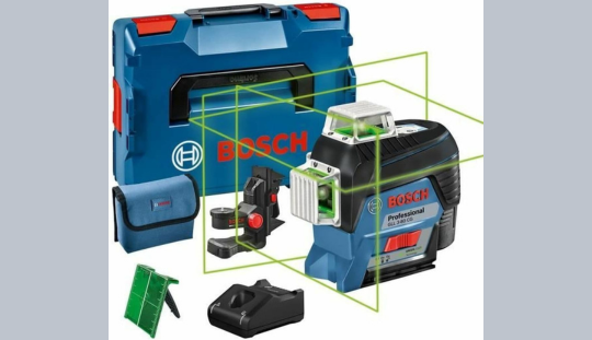 1195039 - LASER LIGNE GLL 3-80 CG VERT +SUPPORT BM1 12V COFFRET