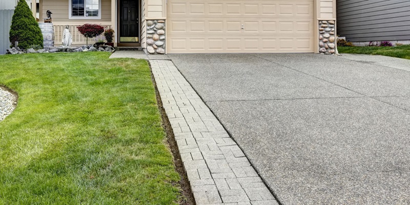 Terrasse en résine de pierre