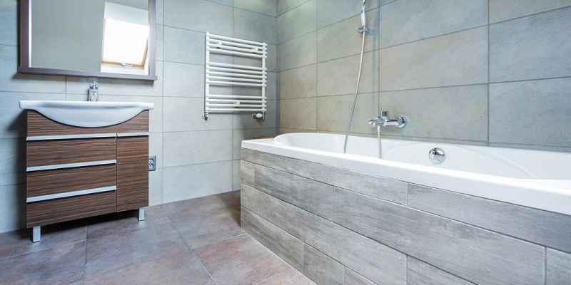 Carrelage de sol de salle de bains