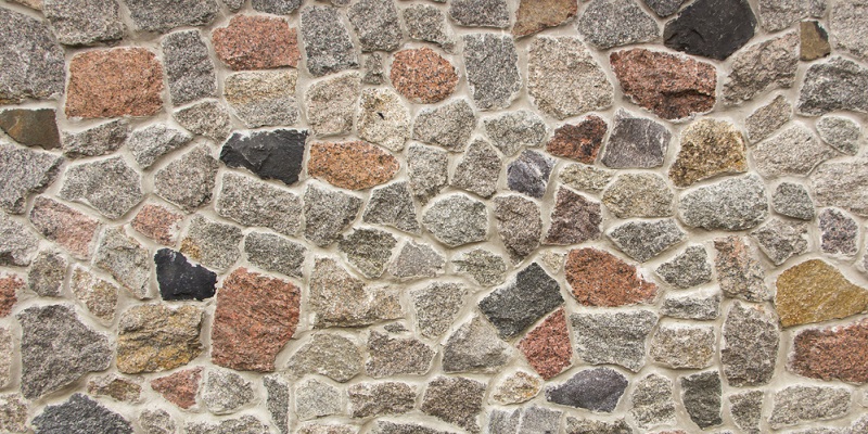 Pierres apparentes maçonnées à la chaux hydraulique