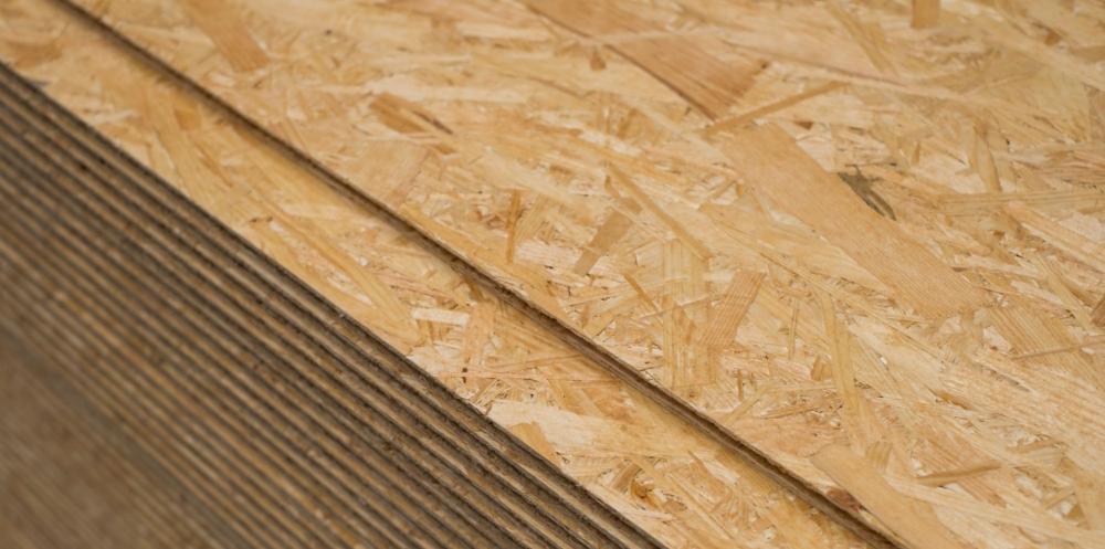 Pile de panneaux osb