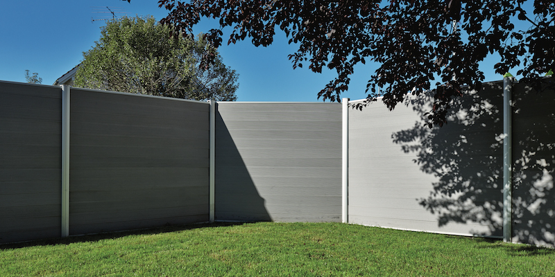 Clôture d'un jardin