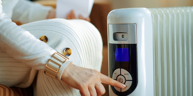 Programmation d'un radiateur bain d'huile