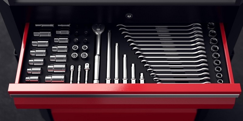 Tiroir d'une servante d'atelier