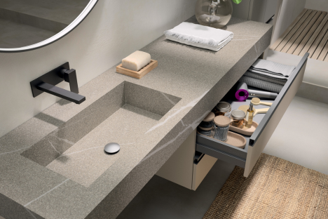 Photo d'ambiance salle d'eau - vasque