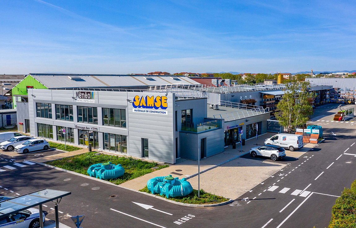 Agende Samse vue du ciel