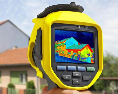 Pont thermique Pont thermique vu avec caméra infrarouge