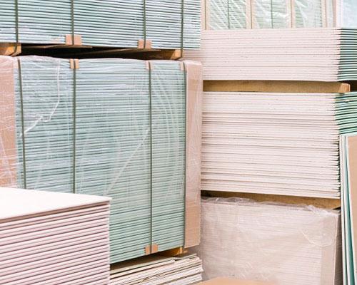 Plaques de plâtre Plaques de plâtre au choix dans le magasin