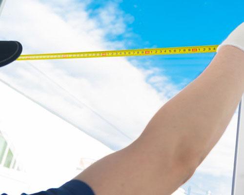 Prise de cotes dimensions standards portes et fenêtres