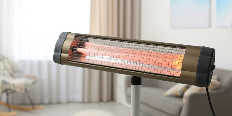 Réglette électrique sur pied