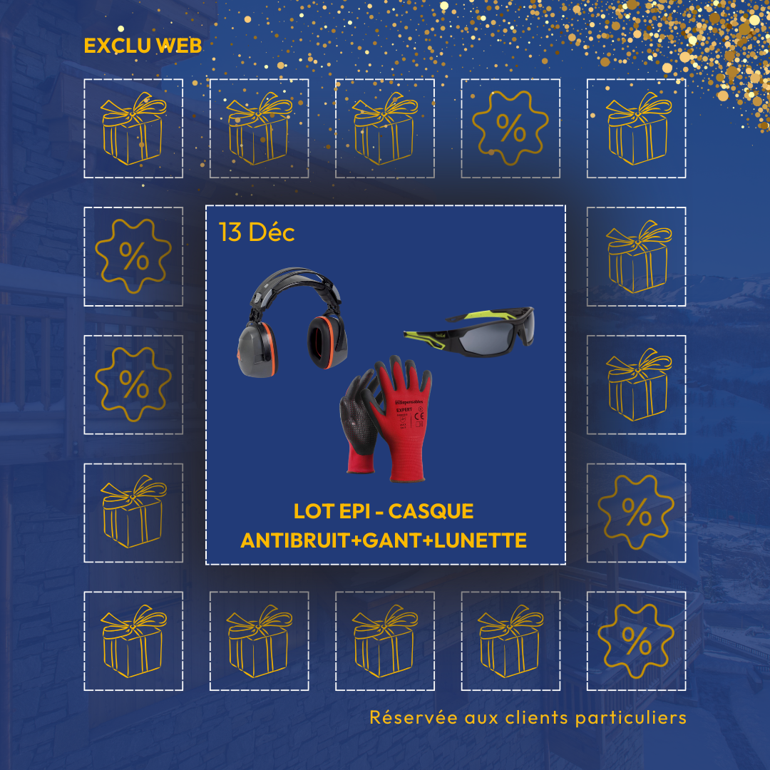 Image calendrier case 8 - le cadeau du jour -10% sur les électroportatifs