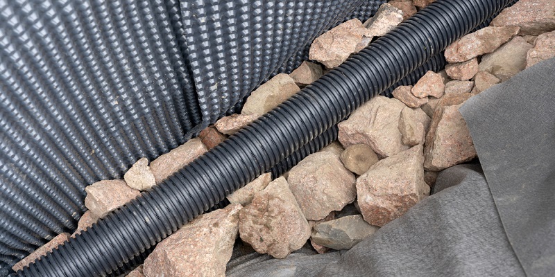 Drainage autour de la maison