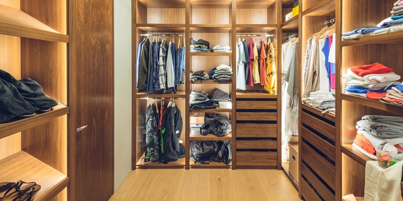 Utilisation contreplaqué dressing