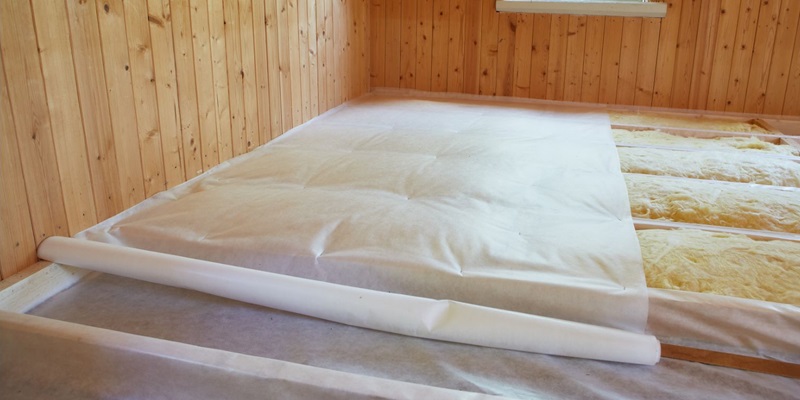 Isolant plancher bois en laine minérale