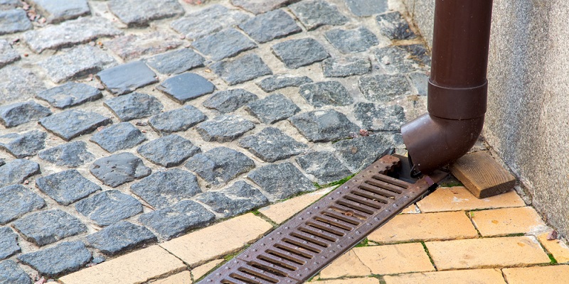 Réseau captation eaux pluviales