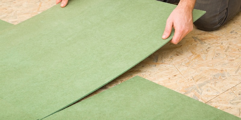 Sous-couche en fibre de verre