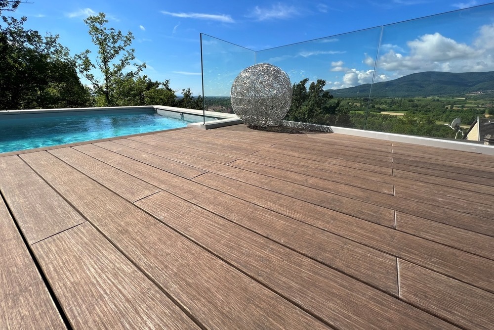 Terrasse en bois de bambou MOSO®